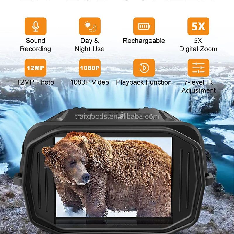 Super Clear Telescope Binoculars Infrared Night Vision With product detail 2