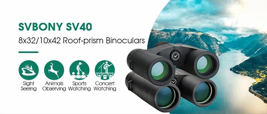 SV40 Binoculars 10X42/8X32 Powerful Professional Telescope product detail 1