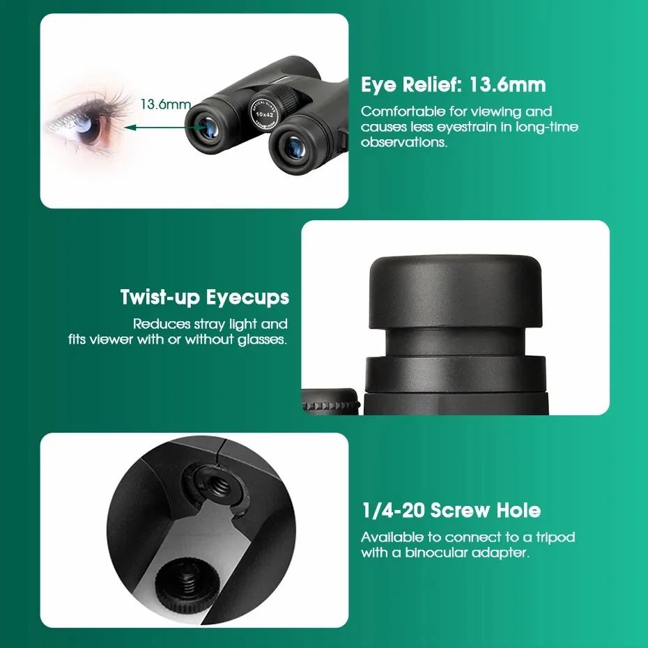 SV40 Binoculars 10X42/8X32 Powerful Professional Telescope product detail 9