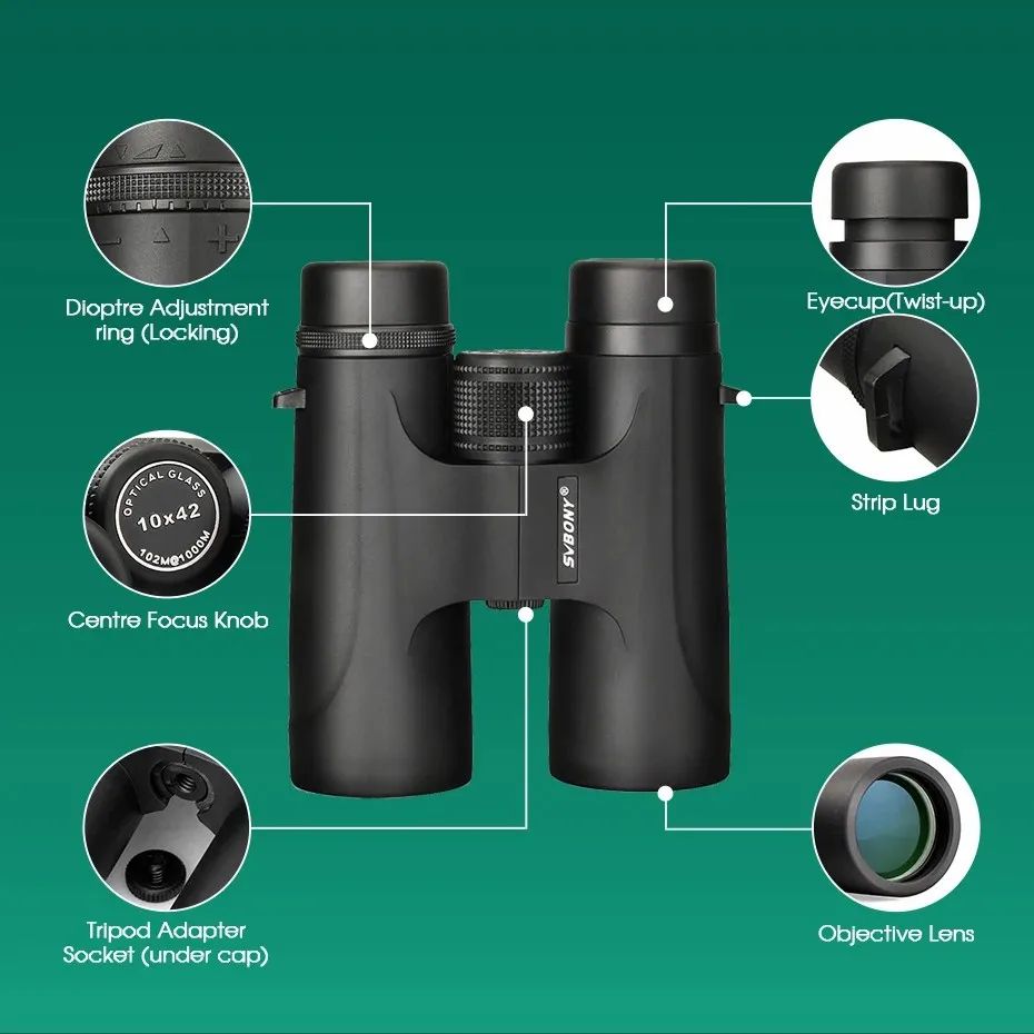 SV40 Binoculars 10X42/8X32 Powerful Professional Telescope product detail 10