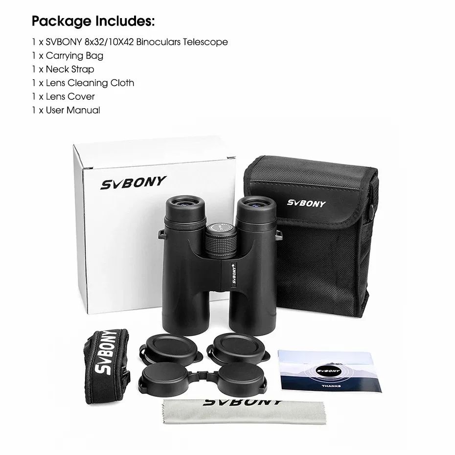 SV40 Binoculars 10X42/8X32 Powerful Professional Telescope product detail 13