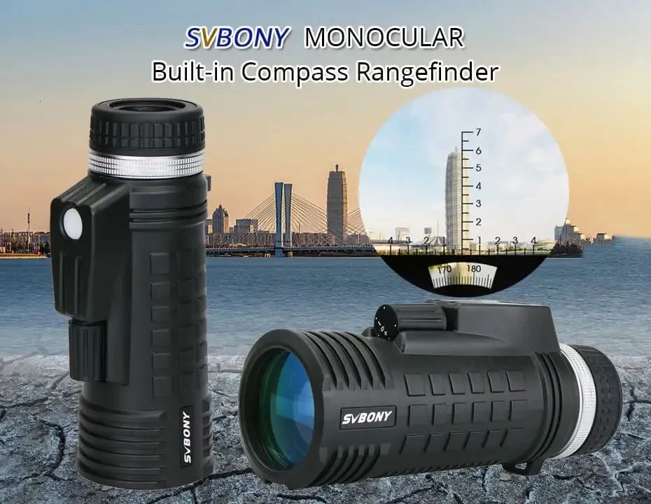 SV42 Monocular Telescope Built-in Compass Rangefinder 8x42 product detail 1