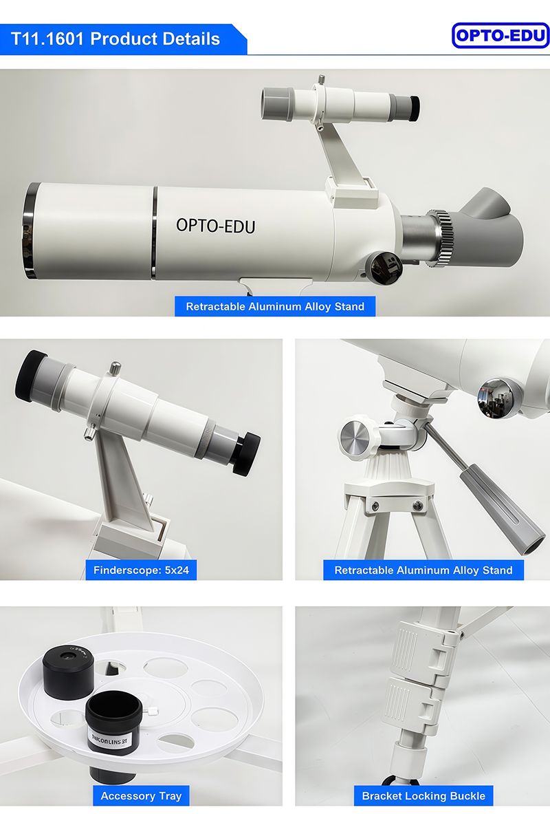 T11.1601 Astronomical Refraction Telescope Metal product detail 3