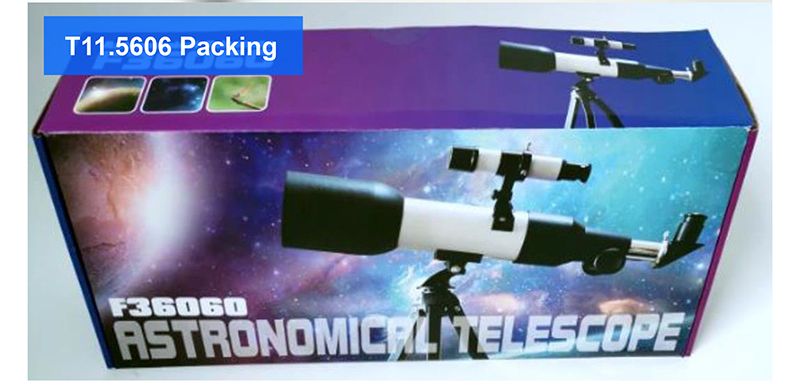 T11.5606 F360 D60 Metal Refraction Telescope product detail 5