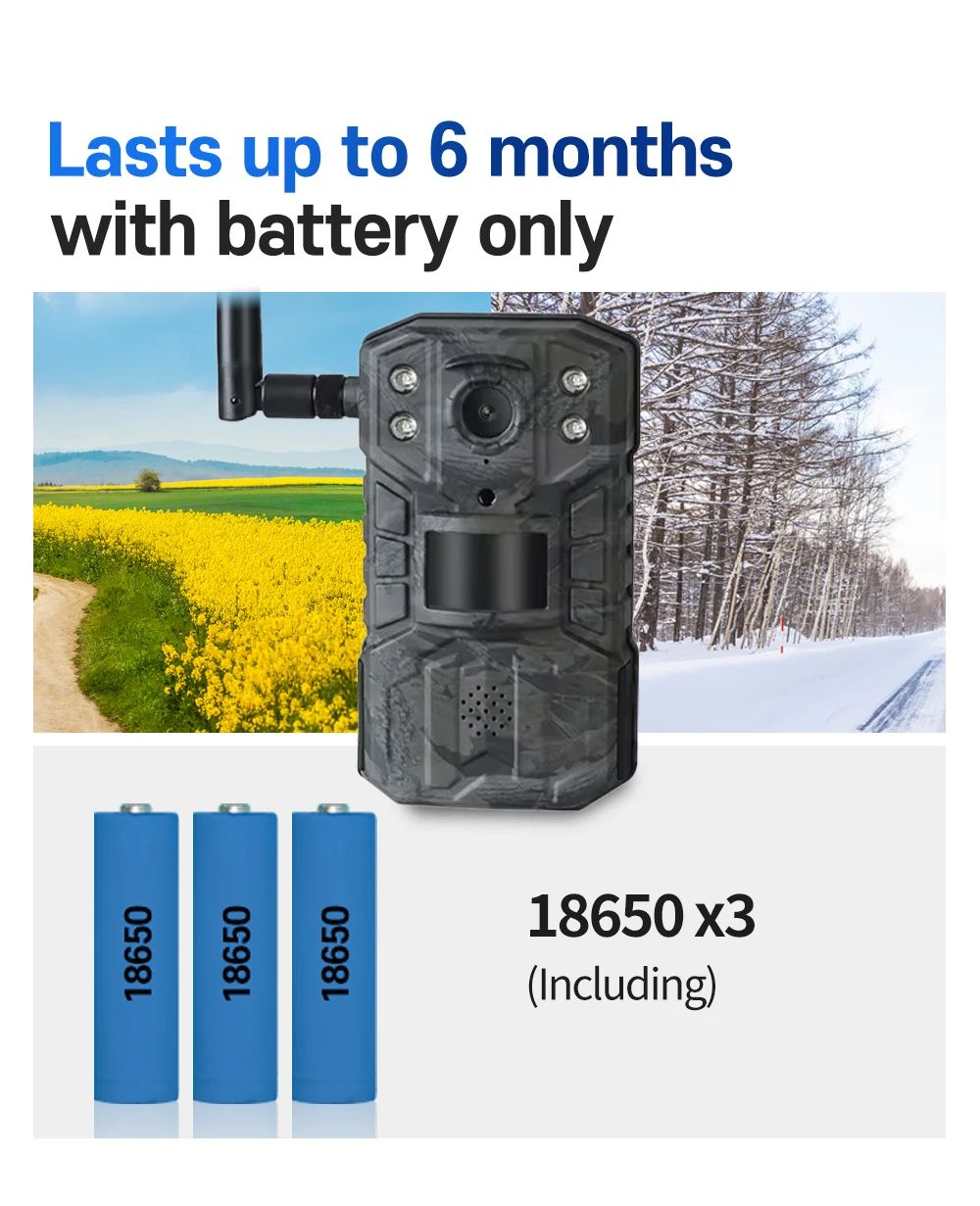 T2 4G LTE Wireless Trail Camera CMOS IP65 MinMax Outdoors product detail image 9