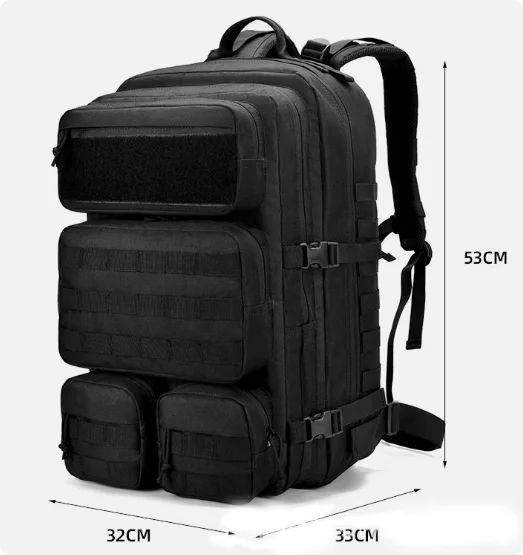 Tactical 50L Lightweight Water Resistant Moore Backpack product detail 2