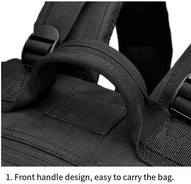 Tactical 50L Lightweight Water Resistant Moore Backpack product detail 6