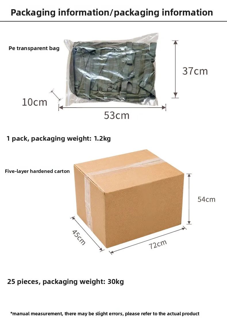 Tactical Backpack 1000D Wear-Resistant Tear-Resistant product detail 2