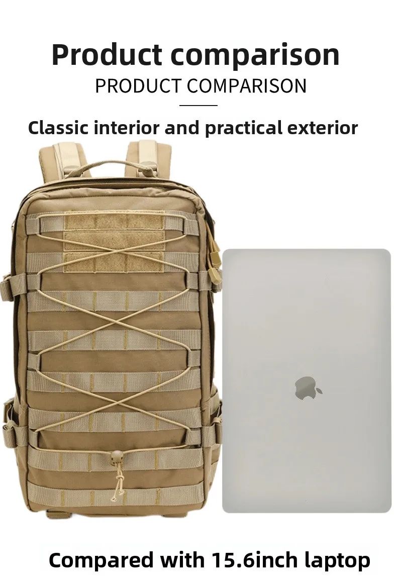 Tactical Backpack 1000D Wear-Resistant Tear-Resistant product detail 4