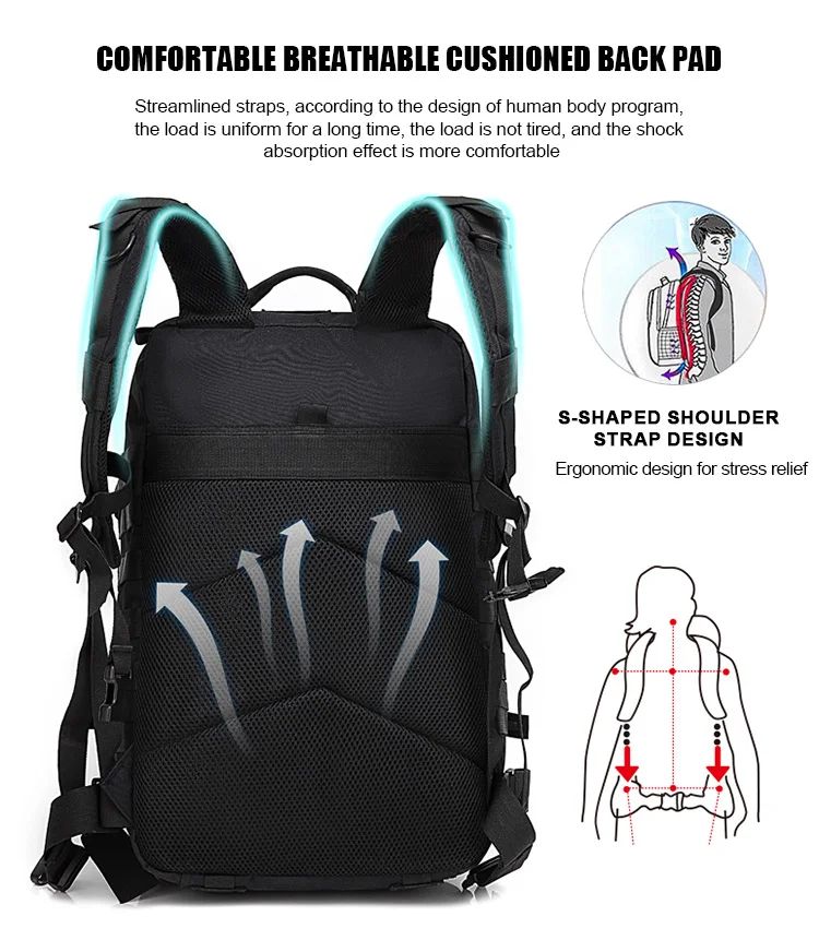 Tactical Backpack Outdoor Bag Men Camping Tactical Backpack product detail 6