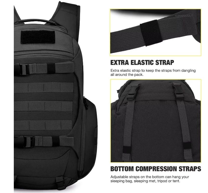 Tactical Backpack Oxford Large Capacity for Hiking Outdoor product detail 6