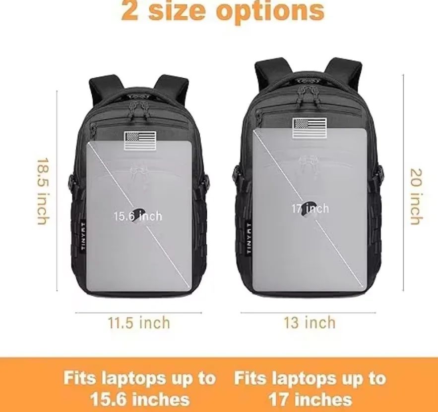 Tactical Backpack Practical Sporting Bags with 2-Way Zippers product detail 1