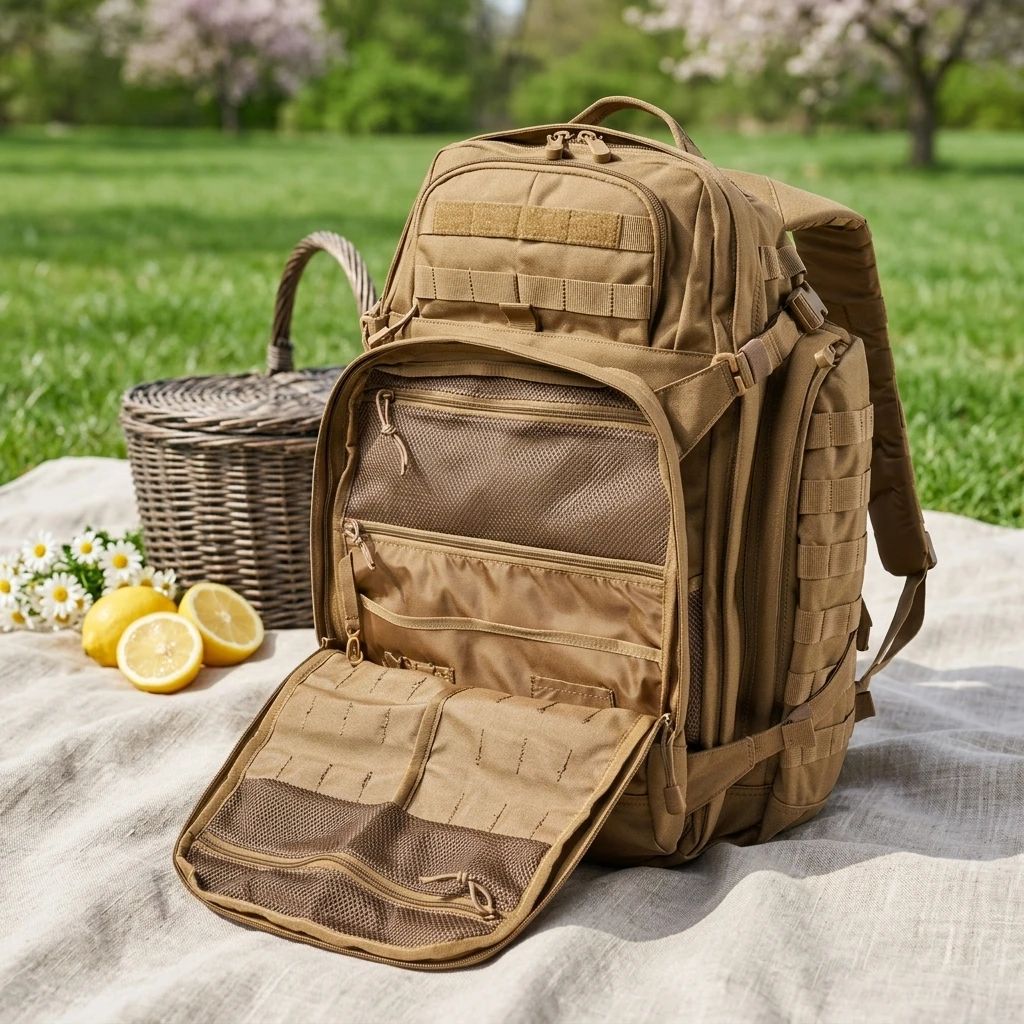 Tactical Backpack Rucksack, Hydration Bag for Outdoor Hiking product detail 2