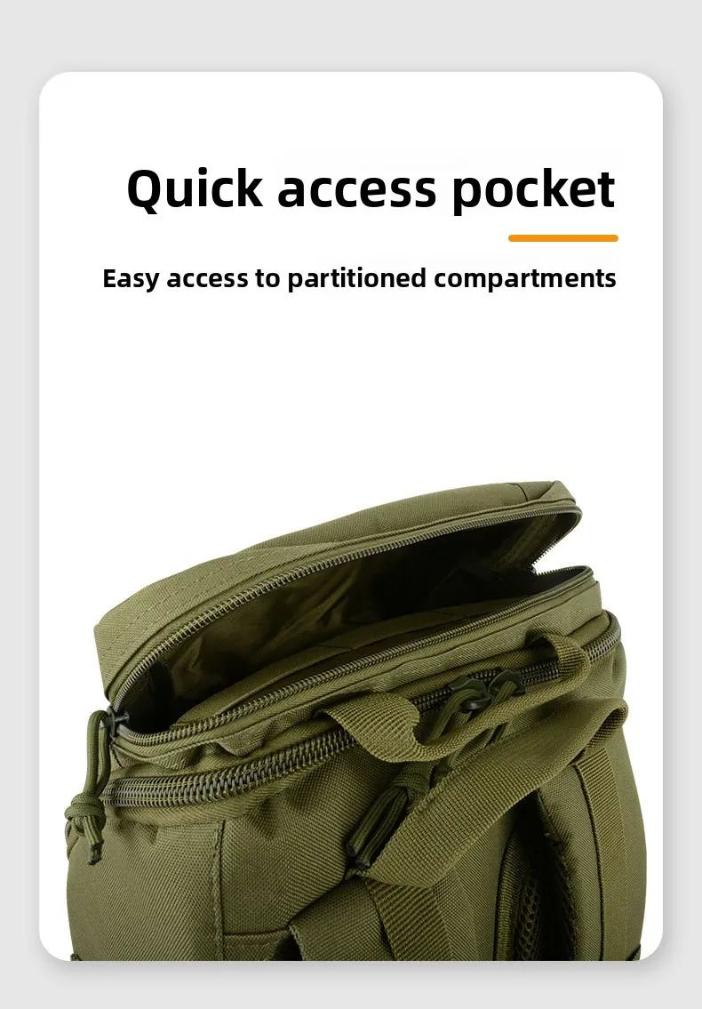 Tactical Bag Waterproof Backpack Outdoor Hiking Camping product detail 6