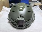 Tactical Carbon Fibre Helmet-Black 4mm Thick gallery 03