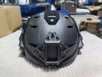 Tactical Carbon Fibre Helmet-Black 4mm Thick gallery 04