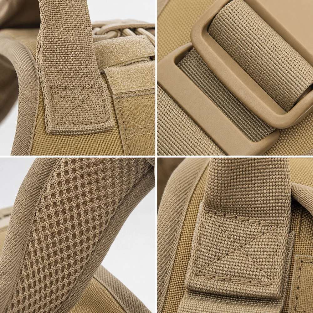 Tactical Dog Harness Set 3 Piece Tan MOLLE product detail 10
