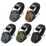 Tactical Earmuff Electronic Hearing Protection Shooting gallery 01