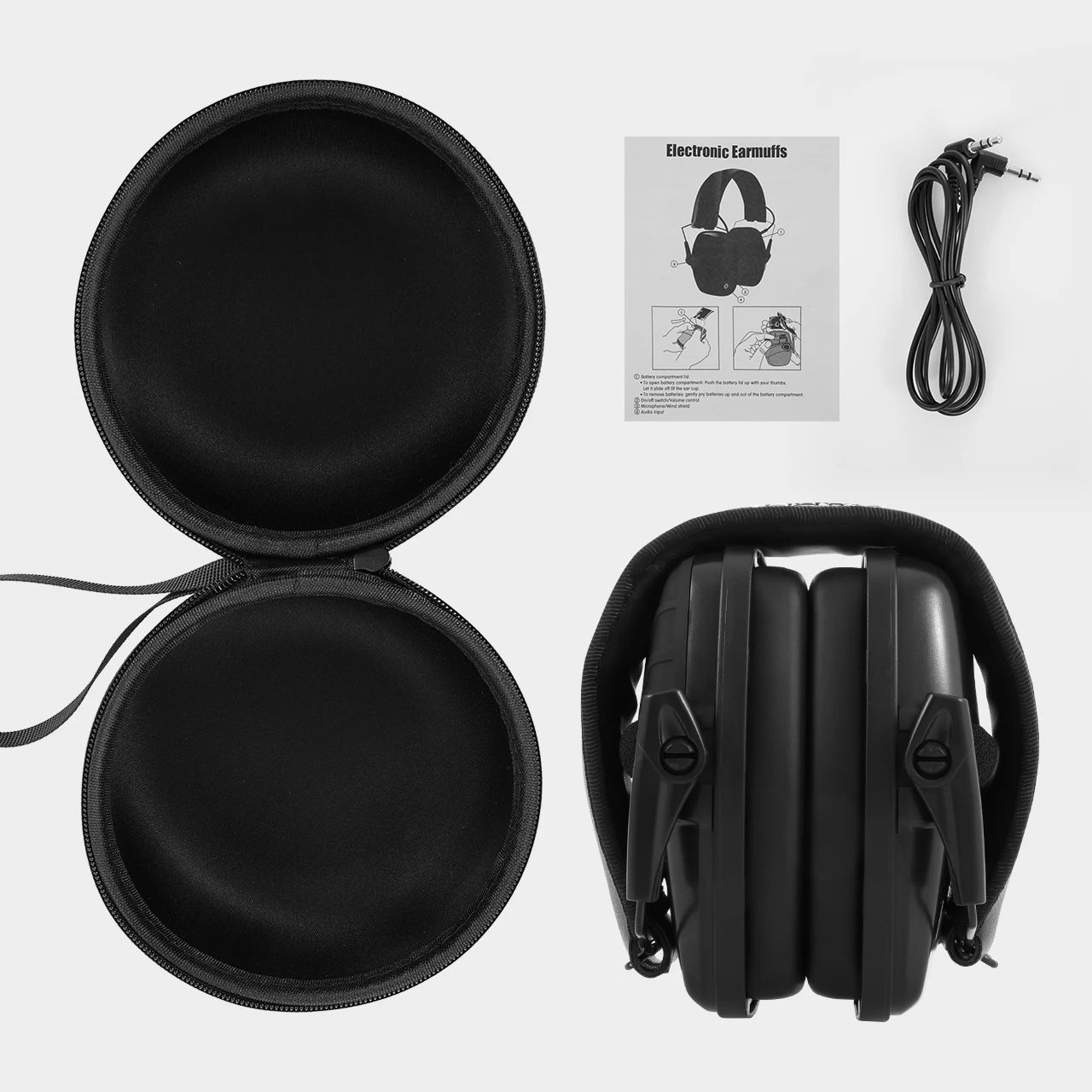 Tactical Electronic Earmuff Impact Sports Headset with ABS product detail 10
