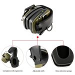 Tactical Electronic Earmuff Impact Sports Headset with ABS gallery 04