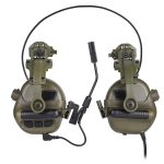 Tactical Electronic Hearing Protection Earmuffs, Adjustable main