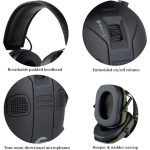Tactical Electronic Shooting Earmuffs - 360° Sound gallery 06