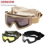 Tactical Fashionable Polarized Full Rim Protective Goggles main