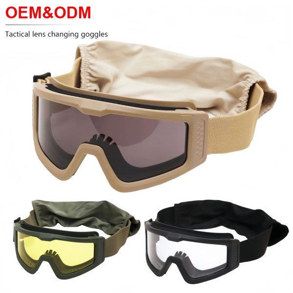 Tactical Fashionable Polarized Full Rim Protective Goggles main