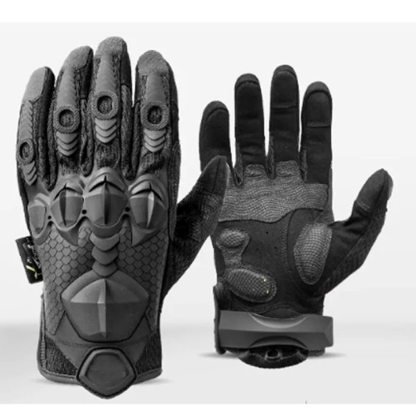 Tactical Gloves Skeleton Shape Microfiber Lightweight main
