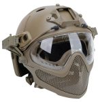 Tactical Helmet Full Face Mesh Mask Assault Helmet gallery 06