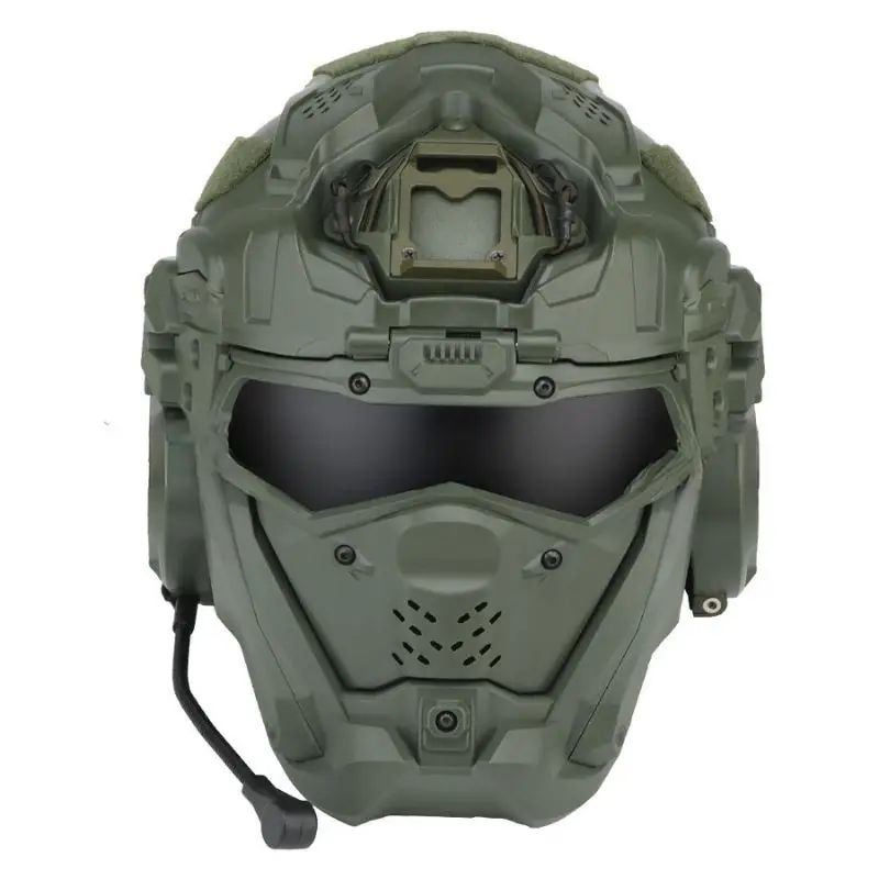 Tactical Helmet Outdoor Protector Built-in Headset W-Ronin product detail 3