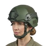 Tactical Helmet with Slotted 4-Suspension Points Circle Type gallery 05