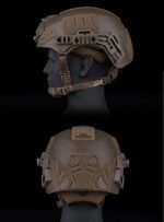Tactical Helmet with Suspension System for Full Protection gallery 03