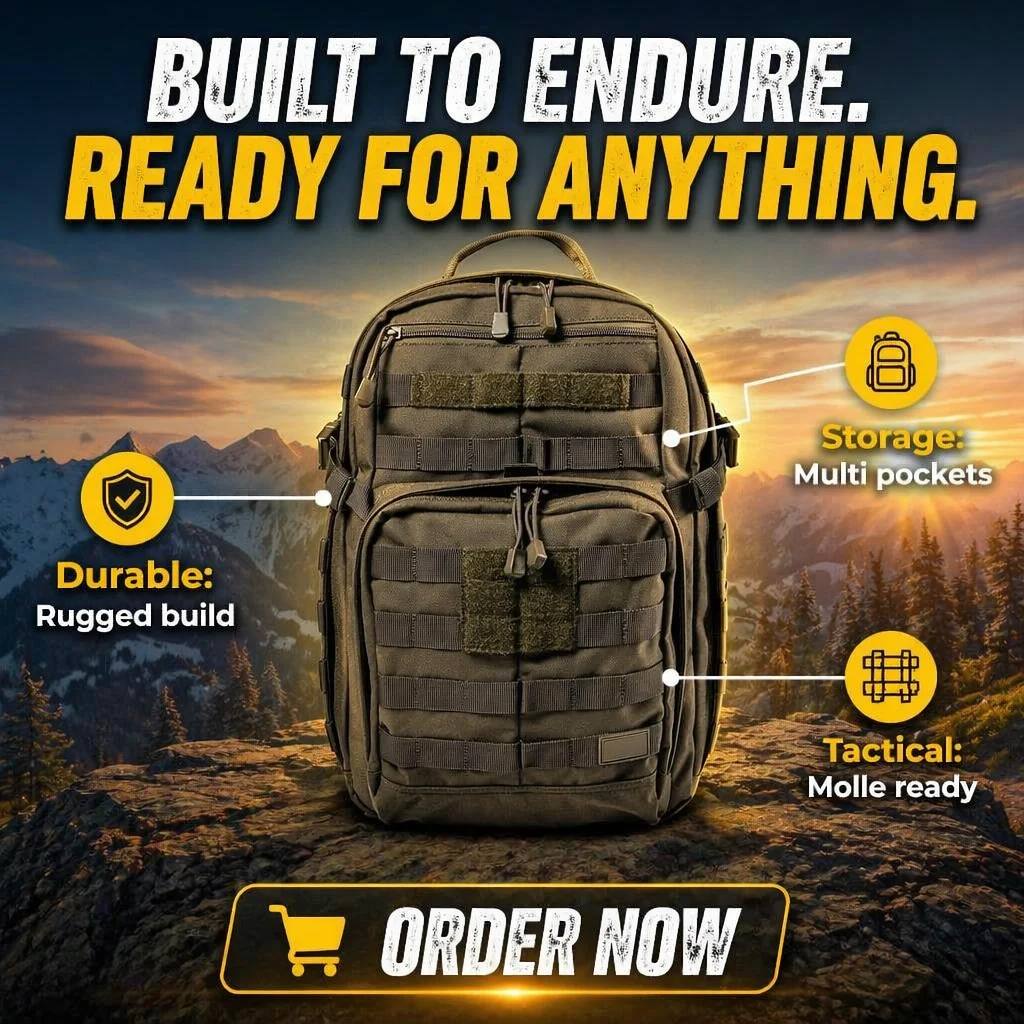 Tactical Molle Backpack Large Capacity Assault Rucksack product detail 1