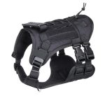 Tactical Nylon Dog Harness Vest Adjustable Breathable gallery 01