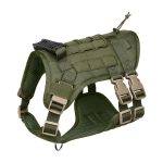 Tactical Nylon Dog Harness Vest Adjustable Breathable gallery 02
