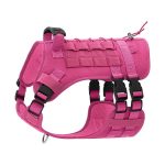 Tactical Nylon Dog Harness Vest Adjustable Breathable gallery 04
