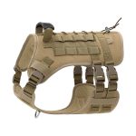 Tactical Nylon Dog Harness Vest Adjustable Breathable gallery 05