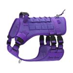 Tactical Nylon Dog Harness Vest Adjustable Breathable gallery 06