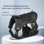 Tactical Nylon Dog Harness Vest Adjustable Breathable gallery 07