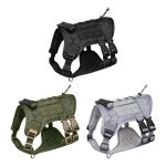 Tactical Nylon Dog Harness Vest Adjustable Breathable gallery 10