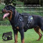 Tactical Nylon Dog Harness Vest Adjustable Breathable main