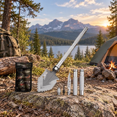 Tactical Shovels equipment in a relevant outdoor setting