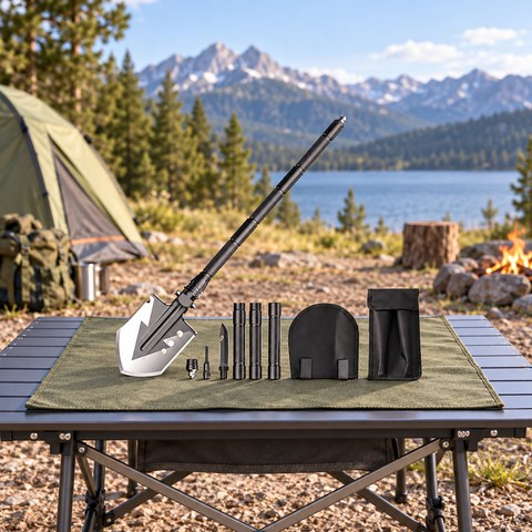 Tactical Survival Kits equipment in a relevant outdoor setting