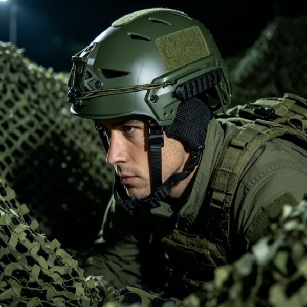 Tactical V Type Slotted Adjustable Helmet Rail System product detail 5