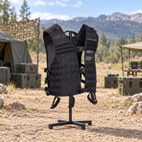 Tactical Vests equipment in a relevant outdoor setting