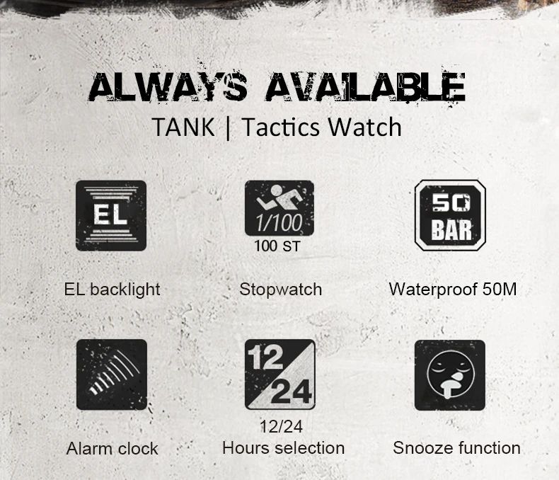 Tan-K Men Digital Chronograph Smart Sports Outdoor product detail 5