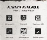 Tan-K Men Digital Chronograph Smart Sports Outdoor gallery 06