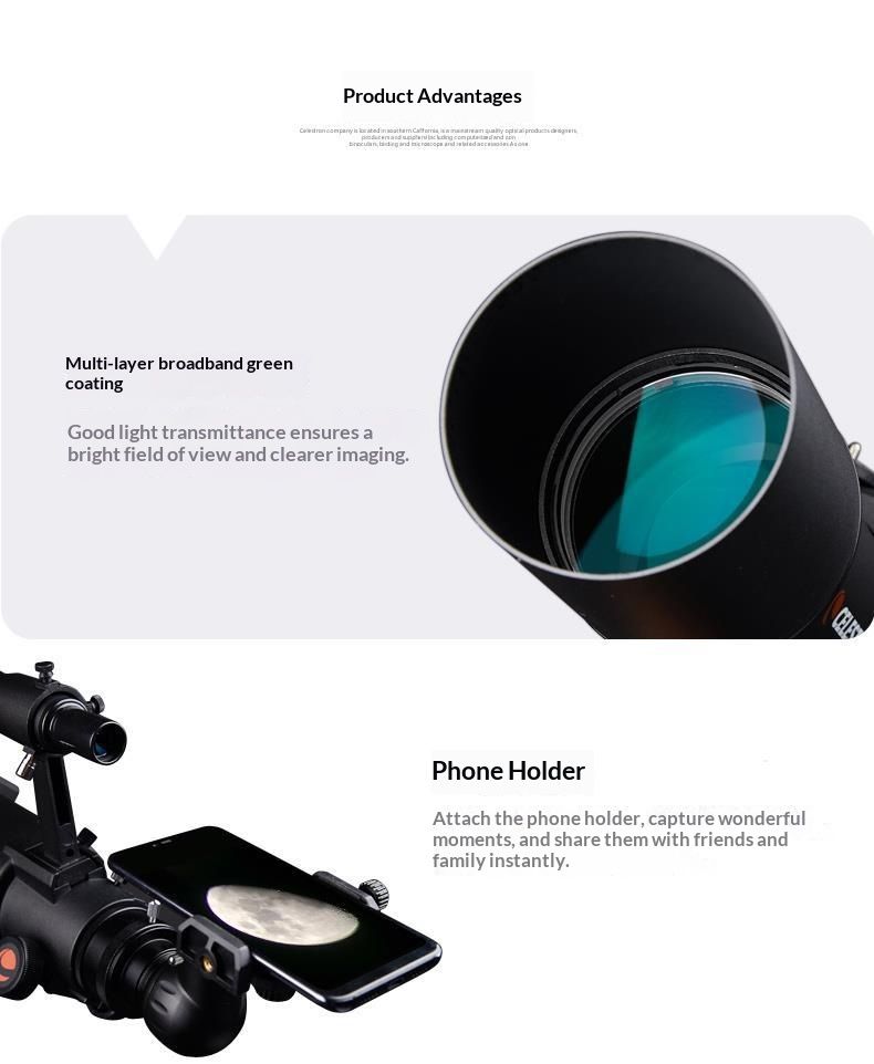 Telescope 102EQ3 Equatorial Mount Astronomical Telescope product detail 2