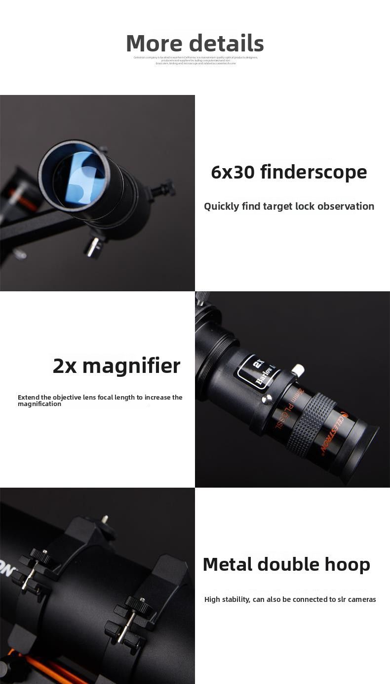 Telescope 102EQ3 Equatorial Mount Astronomical Telescope product detail 3